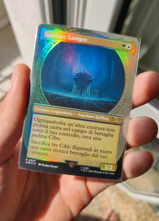 Samwise Gamgee - Foil Art Showcase ITA - Magic the Gathering x Signore degli Anelli, merk: Magic: The Gathering, staat: Nieuw zonder prijskaartje, € 24,50, € 26,43 inclusief Kopersbescherming