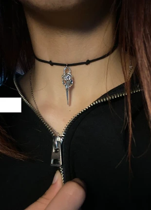 gothic skull choker, brand: Punk, condizioni: Nuovo con cartellino, €5.50, €6.48 include la Protezione acquisti