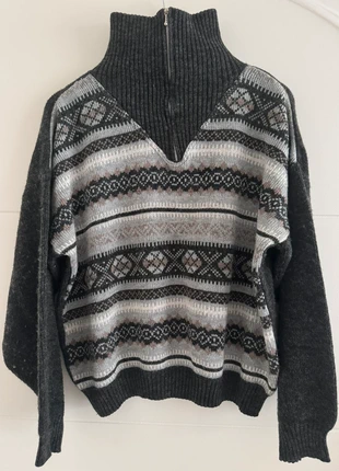 Pull en laine zippé, brand: Vintage Dressing, condizioni: Ottime, taglia: S, €18.00, €19.60 include la Protezione acquisti
