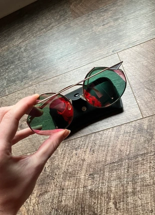 Lunettes de soleil originales multicolores – monture dorée – effet caméléon, marca: Vintage Dressing, estado: Muito bom, €8.00, €9.10 inclui Proteção do Comprador