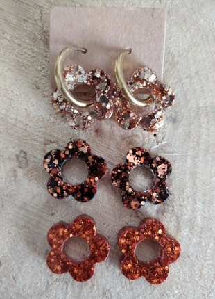 Boucles d'oreilles fleurs, condition: Very good, €9.50, €10.68 includes Buyer Protection Pro