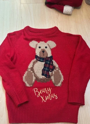 Pull Noël, brand: OVS, condizioni: Ottime, taglia: 4 anni / 104 cm, €7.00, €8.05 include la Protezione acquisti