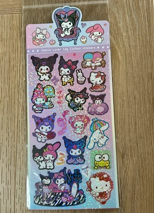 Kawaii stationery glitter stickersheet kuromi, sanrio character kuromi nr 17 glitter sticker, marque: Sanrio, état: Neuf sans étiquette, taille: Taille unique, 1,00 €, 1,75 € Protection acheteurs incluse