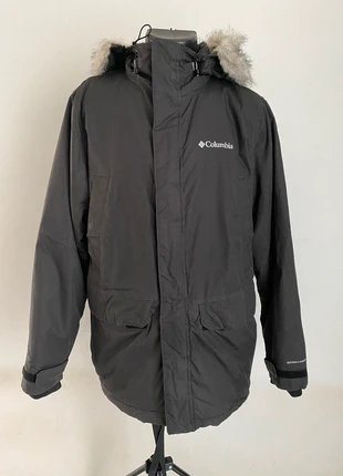 Parka Columbia Omni-Heat Homme M – Très chaude – Capuche fourrure – Noire, marque: Columbia, état: Très bon état, taille: M, 33,00 €, 35,35 € Protection acheteurs (Pro) incluse