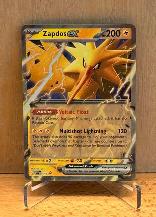 Pokemonkaart Zapdos ex 49 ( SVP en) promo, merk: Pokémon, staat: Nieuw zonder prijskaartje, € 1,00, € 1,75 inclusief Kopersbescherming