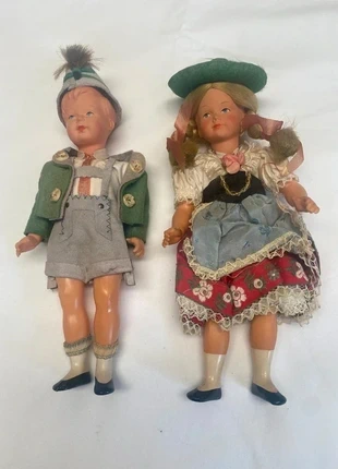 Poupées en celluloïd anciennes, marke: PAS, zustand: Sehr gut, größe: Frühchen, bis 44, 15,00 €, 16,45 € inklusive Vinted-Käuferschutz