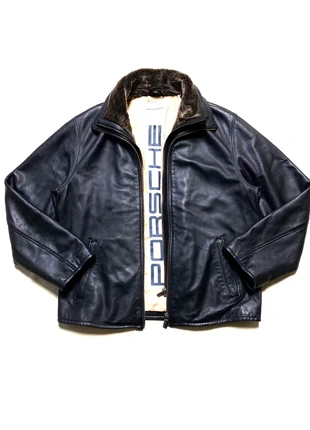 💫exclusive black Porsche design drivers selection fur collar luxury motor Leather jacket💫(JA52), marque: Porsche Design, état: Très bon état, taille: S, 169,99 €, 179,19 € Protection acheteurs (Pro) incluse
