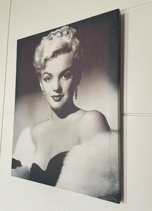 Quadro su tela – Ritratto in bianco e nero d’ispirazione hollywoodiana, marca: Glamour, estado: Muy bueno, 8,00 €, 9,10 € Protección al comprador incluida