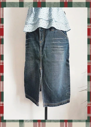 Hermosa falda demin atemporal y versatil mujer, brand: TRF Denim, condizioni: Ottime, taglia: M / IT 42 / EU 38, €17.25, €18.81 include la Protezione acquisti