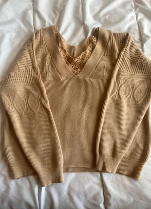 Pull beige neuf, marque: Unique, état: Très bon état, taille: M / 38 / 10, 16,00 €, 17,50 € Protection acheteurs incluse