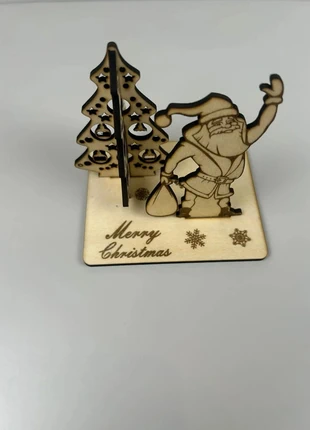 🎄 Décoration de Noël en bois 100% personnalisable, marca: LH GRAVURE, estado: Nuevo sin etiquetas, 4,90 €, 5,85 € Protección al comprador Pro incluida