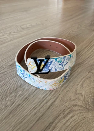 Cinturón de diseñador francés multicolor, marque: Local, état: Neuf sans étiquette, taille: 110 cm, 27,00 €, 29,05 € Protection acheteurs incluse