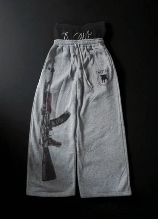 Pantalon jogging taille haute décontractée jambe droite Unisexe (L), brand: y2k, condition: New without tags, size: L, €49.90, €53.10 includes Buyer Protection