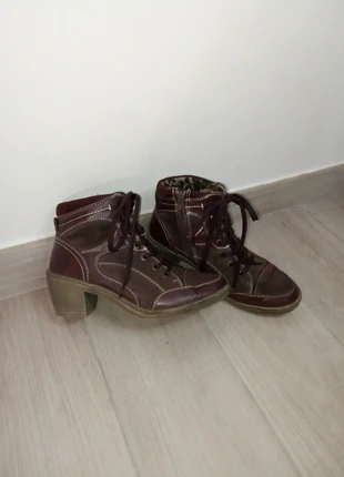 American Eagle Vintage Brown Heeled Ankle Boots | Size 37 | Yk2 Leopard Lining, marque: American Eagle, état: Neuf sans étiquette, taille: 37, 20,00 €, 21,70 € Protection acheteurs incluse