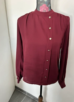 Blouse Pimkie bordeaux taille 36, brand: Pimkie, condition: Very good, size: S / 36 / 8, €4.00, €4.90 includes Buyer Protection