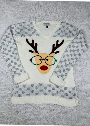 Pull de Noel / Christmas Sweater Taille : L /0925-084, marque: Tiara, état: Très bon état, taille: L / 40 / 12, 8,00 €, 9,10 € Protection acheteurs (Pro) incluse