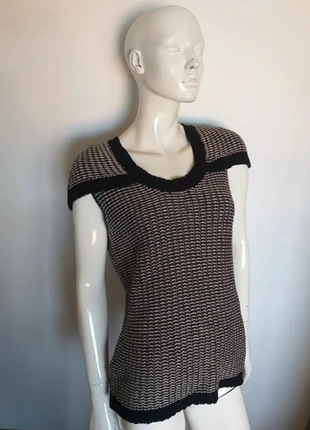 Pull Cop Copine Y2K vintage bijoux 50% laine superposition chauffe-épaules très bon état M, brand: Cop Copine, condition: Very good, size: M / 38 / 10, €55.00, €58.45 includes Buyer Protection