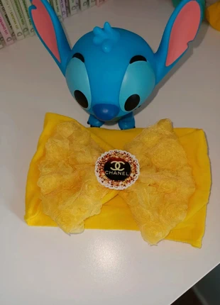 💛 Bandeau bébé – jaune avec logo, marca: Fait Main, estado: Muito bom, €3.80, €4.69 inclui Proteção do Comprador