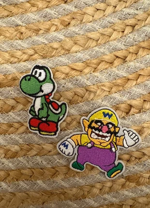 Lot de 2 écussons thermocollant Super Mario, brand: Super Mario, condition: Very good, €6.00, €7.00 includes Buyer Protection Pro