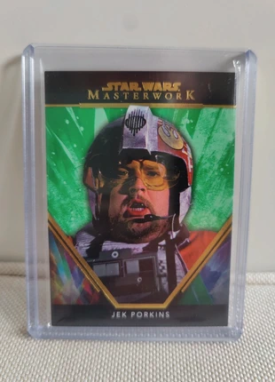 2024 Topps Masterwork Star Wars Jek Porkins Variation /99, marke: Topps, zustand: Sehr gut, 4,00 €, 4,90 € inklusive Vinted-Käuferschutz