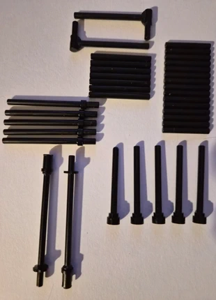 Lot de barres lego noir, merk: LEGO, staat: Heel goed, maat: Universeel, € 2,40, € 3,22 inclusief Kopersbescherming