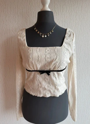 Shoujo girl nana hachi sawako alternative kawaii cute anime fairycore longsleeve lace top, marque: Shein, état: Très bon état, taille: M / 38 / 10, 8,50 €, 9,63 € Protection acheteurs incluse