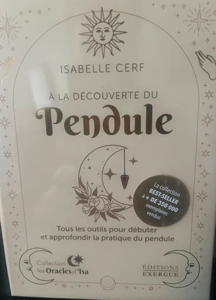 À la découverte du pendule Isabelle Cerf neuf, état: Neuf avec étiquette, 13,00 €, 14,35 € Protection acheteurs incluse