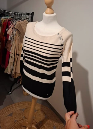 Pull chaud rayé - Promod - T.XS/S 34/36, marke: Promod, zustand: Sehr gut, größe: XS / 34 / 6, 6,00 €, 7,00 € beinhaltet Vinted-Käuferschutz Pro