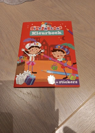 Sinterklaas kleurboek + stickers, état: Neuf avec étiquette, 1,50 €, 2,28 € Protection acheteurs incluse