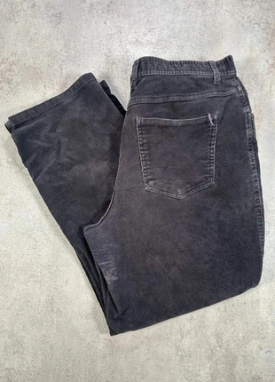 Pantalon Vintage En Velours Côtelé / Corduroy faded glory gris fonce chic taille 18, brand: Vintage Dressing, condizioni: Ottime, taglia: XXL / IT 48 / EU 44, €8.00, €9.10 include la Protezione acquisti Pro