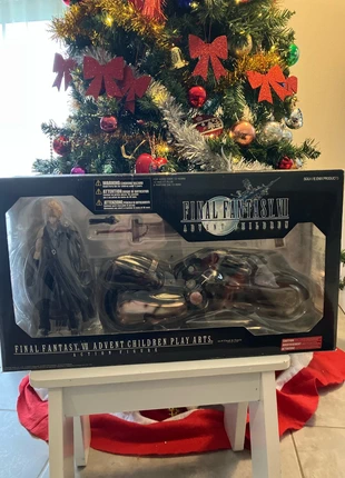 Final Fantasy VII Advent Children Play Arts - Action Figure - No.0 Cloud & Fenrir, brand: Square Enix, condition: New without tags, size: One size, €99.99, €105.69 includes Buyer Protection Pro