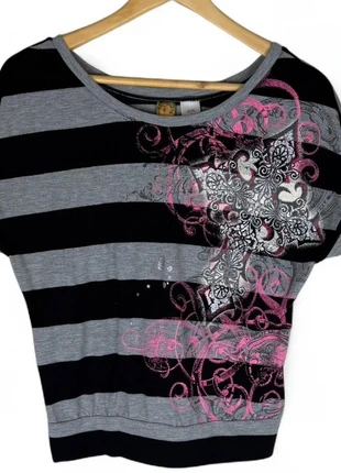 Y2K affliction style top, brand: Spoiled, condition: Very good, size: S / US 4-6, $12.00, $13.30 includes Buyer Protection