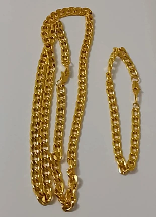 Ensemble cubain à maillon large de 4mm, merk: usine déstockage, staat: Nieuw met prijskaartje, € 9,65, € 10,83 inclusief Kopersbescherming