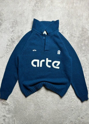 Polo/jersey/pull Arte football bleu marine broderie avant taille S, marca: Arte, estado: Muy bueno, tamaño: S, 119,00 €, 125,65 € Protección al comprador incluida