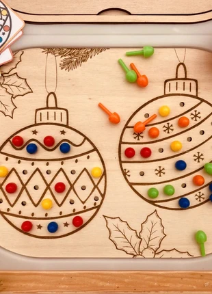 Insert petit bac Trofast Boules de Noël, marque: La Fabrique Leroy, état: Très bon état, taille: 3 ans / 98 cm, 11,00 €, 12,25 € Protection acheteurs (Pro) incluse