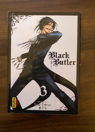 Manga Black Butler tome 3, staat: Heel goed, € 2,00, € 2,80 inclusief Kopersbescherming