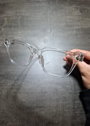 Lunettes Chrome Hearts transparentes argentées, brand: Chrome Hearts, condition: New without tags, €14.00, €15.40 includes Buyer Protection