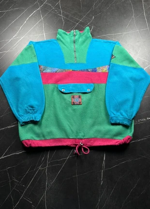 Veste Polaire Gilet Zip Hiver Coloré Rare Crazy Color 70s 80s 90s Old School USA Vintage, marca: Vintage Dressing, estado: Bueno, tamaño: XL, 22,00 €, 23,80 € Protección al comprador Pro incluida