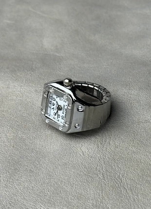 Bague montre vintage Quartz en acier inoxydable, marque: CHROME, état: Très bon état, taille: Ajustable, 10,00 €, 11,20 € Protection acheteurs incluse