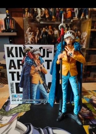 Trafalgar Law king of artist wanokuni, merk: Bandai Namco, staat: Heel goed, maat: Prematuur, tot 44 cm, € 25,00, € 26,95 inclusief Kopersbescherming