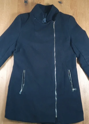 Manteau zippé/ 2 poches zippées/ noir/ taille 1/ très bon état, zustand: Sehr gut, größe: S / 36 / 8, 9,90 €, 11,10 € inklusive Vinted-Käuferschutz