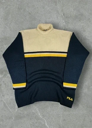 Maglione in Lana Fila Vintage Anni 90 - Stile Retro - Oversize - Uomo Taglia XL -, marke: FILA, zustand: Sehr gut, größe: XL, 17,90 €, 19,50 € inklusive Vinted-Käuferschutz