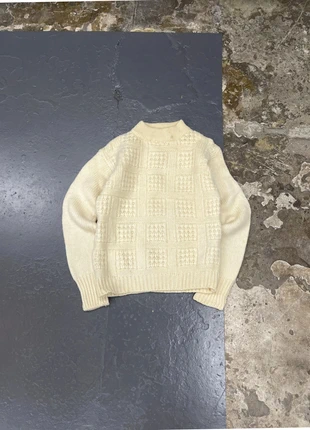 Pull anglais en laine beige / crème Vintage, marca: Vintage Dressing, estado: Bom, tamanho: S / 36 / 8, €16.00, €17.50 inclui Proteção do Comprador Pro