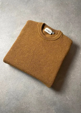 Pull ras le cou Carhartt moutarde - Taille M, marque: Carhartt, état: Très bon état, taille: M, 59,99 €, 63,69 € Protection acheteurs incluse