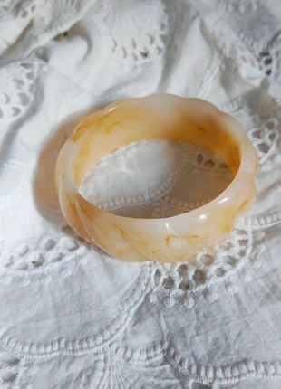 Gros jonc ivoire, marque: POM.bijoux, état: Très bon état, 12,00 €, 13,30 € Protection acheteurs (Pro) incluse