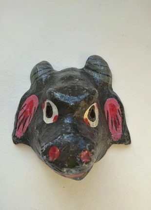 masque taureau indien en papier mâcher, marca: Magnifique, estado: Novo sem etiquetas, €18.00, €19.60 inclui Proteção do Comprador