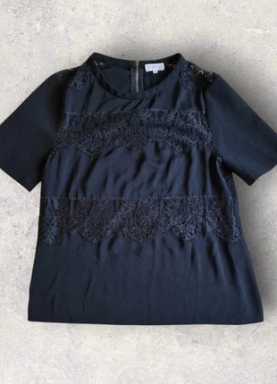 Top a dentelle noir Claudie Pierlot taille 36, marke: Claudie Pierlot, zustand: Sehr gut, größe: S / 36 / 8, 15,00 €, 16,45 € inklusive Vinted-Käuferschutz