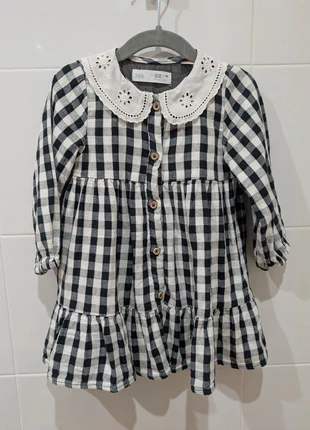 Vestido vichy Zara 18-24 meses, marque: Zara, état: Très bon état, taille: 18-24 mois / 86 cm, 8,50 €, 9,63 € Protection acheteurs incluse