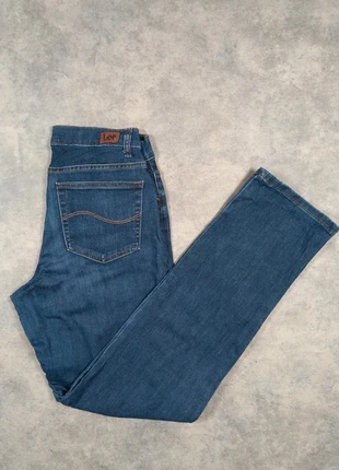 Jean droit bleu femme Lee Relaxed Fit Straight Leg Mid Rise – taille FR 36 W27 US8 JL31, brand: Lee, condition: Very good, size: S / 36 / 8, €14.90, €16.35 includes Buyer Protection
