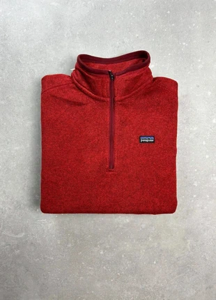 Veste Polaire Patagonia Taille M Femme Rouge Better Sweater Half Zip 1/4 Zip Fleece, marke: Patagonia, zustand: Sehr gut, größe: M / 38 / 10, 40,00 €, 42,70 € beinhaltet Vinted-Käuferschutz Pro